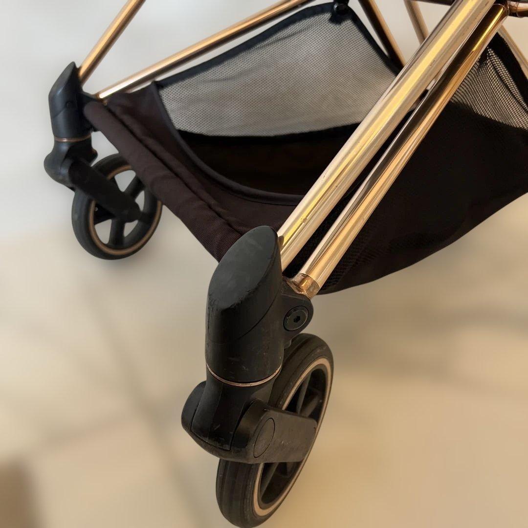 送料込♡付属品付♡ サイベックス　ミオス　ローズゴールド　グレーシート