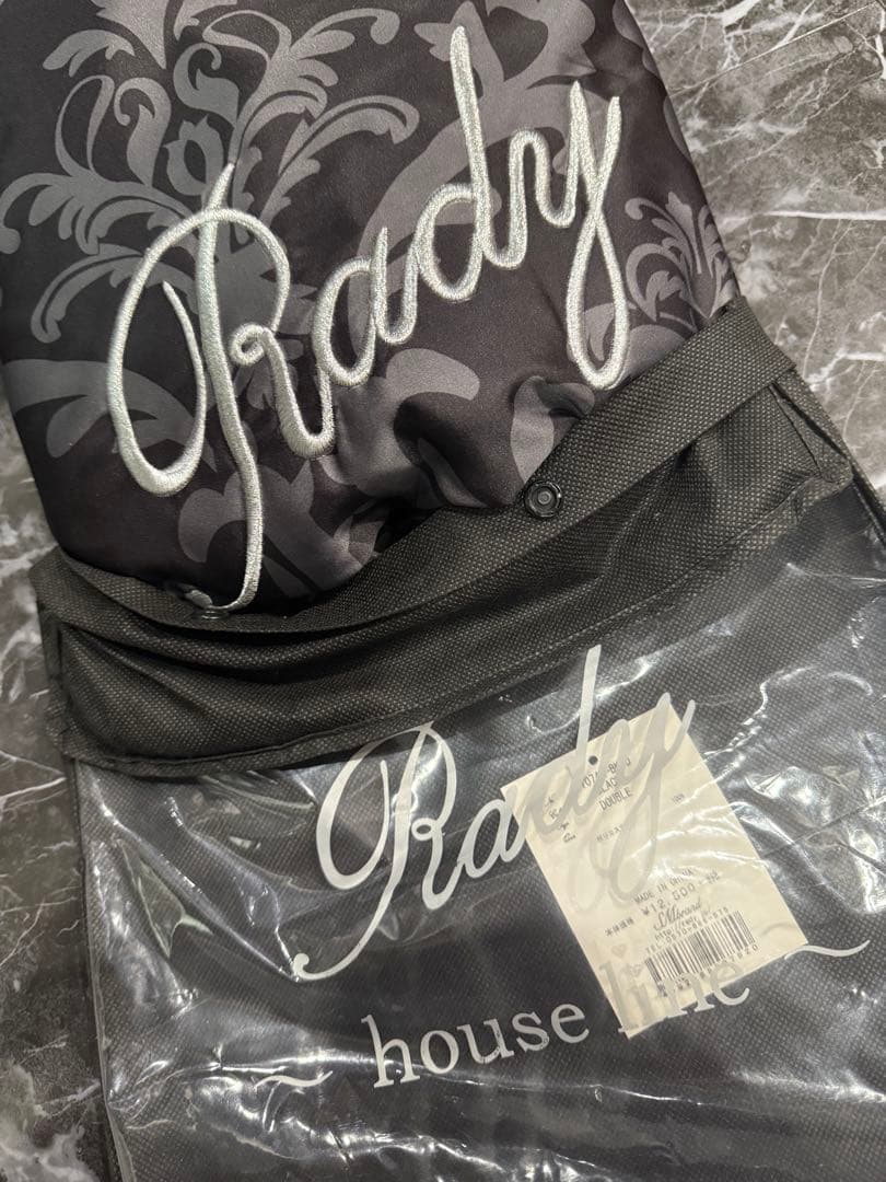 rady ダブルカバー&スリッパセット売り！オーナメント柄　新品