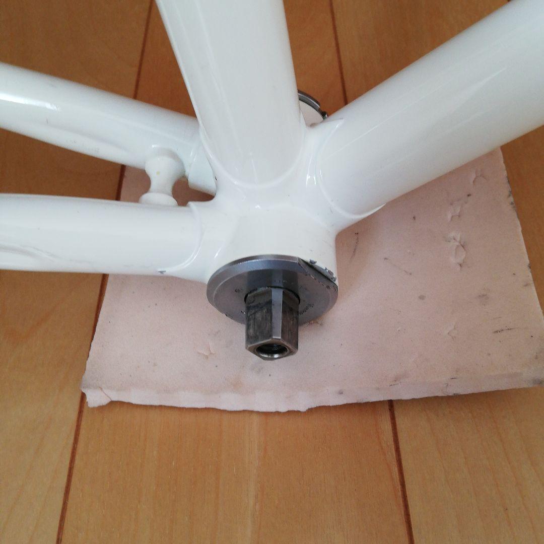 美品　NJS LEVEL ピストフレーム 競輪　レベル　クロモリ　MAXフォーク