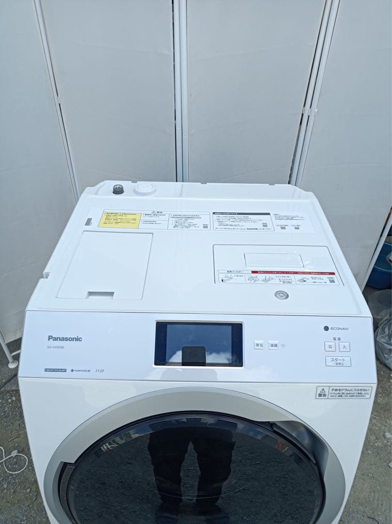 M48【送料込み】Panasonic ドラム式電気洗濯乾燥機　11kg/6kg