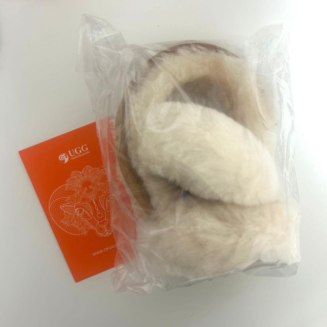 UGG ベージュファー イヤーマフ 耳あて