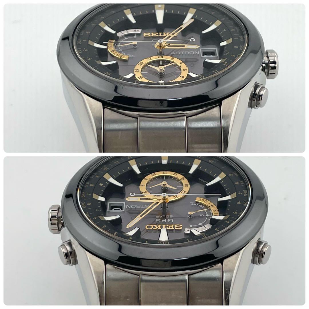 専用　セイコー　アストロン　ブライトチタン　電波ソーラー　腕時計　メンズ