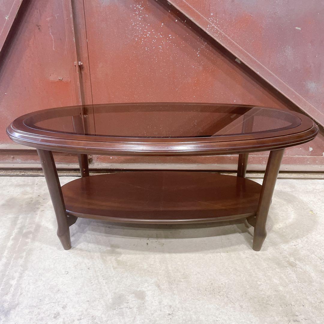 【良品】マルニ木工 ベルサイユ センターテーブル リビングテーブル 猫脚