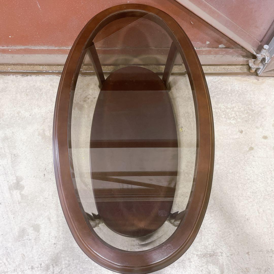 【良品】マルニ木工 ベルサイユ センターテーブル リビングテーブル 猫脚