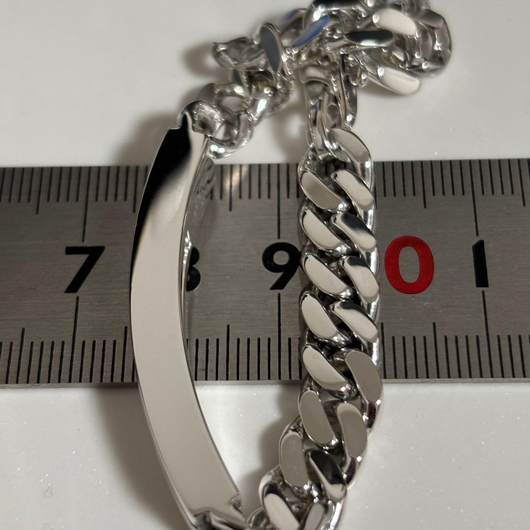 GUCCI 新品同様品　ラージタイプ　カットアウトGブレスレット　刻印18