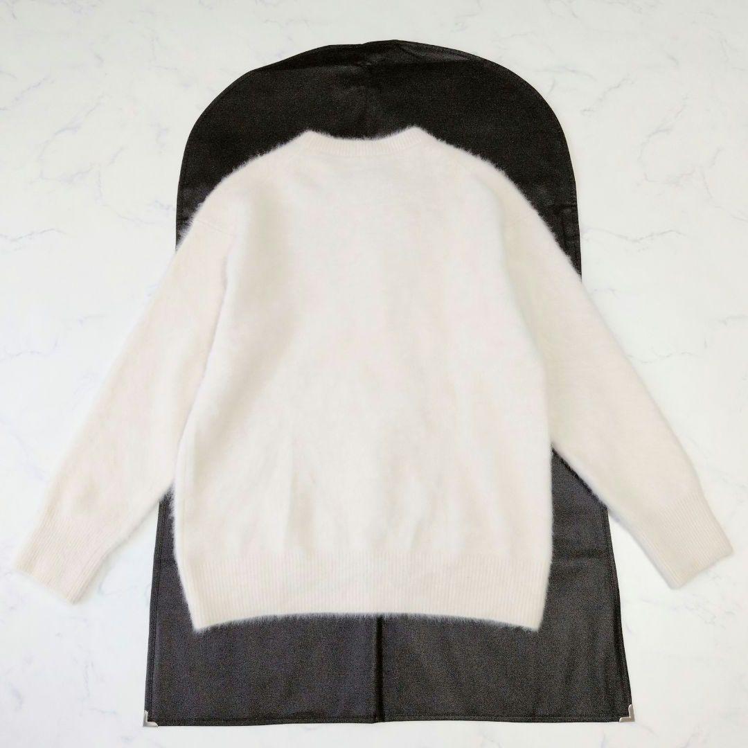 美品✨️DRESSLAVE ドレスレイブ フォックスカシミヤ クルーネック 38