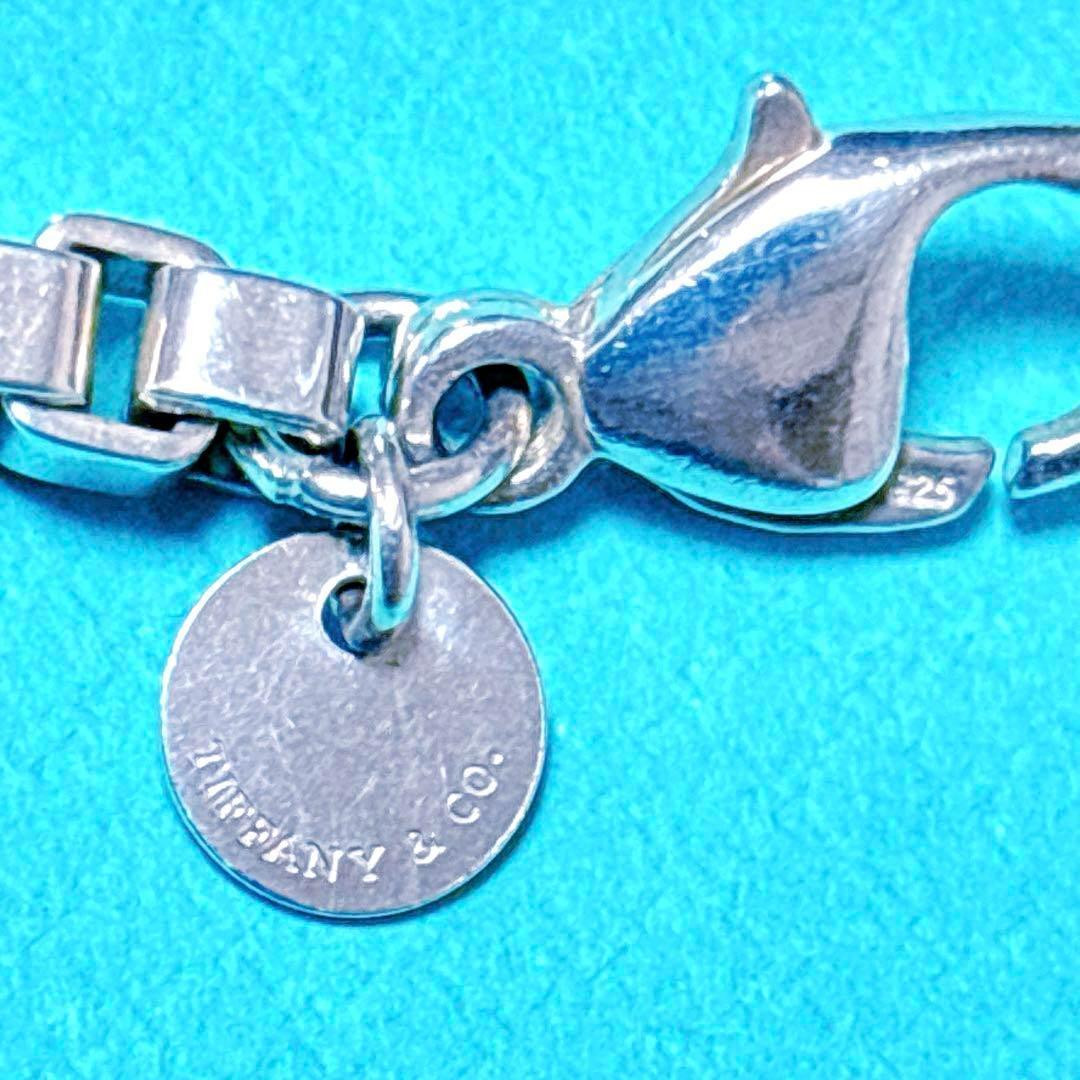 【美品】18.9cmTiffanyティファニー ベネチアン ブレスレット 925