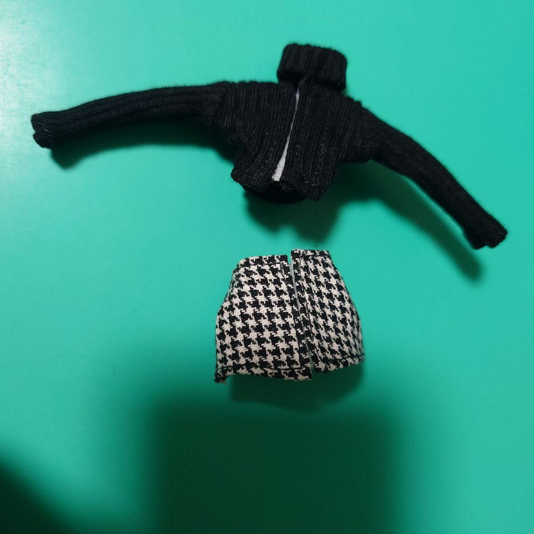 1/12着せ替え服　セット バック　帽子　バイオリン　タイツ