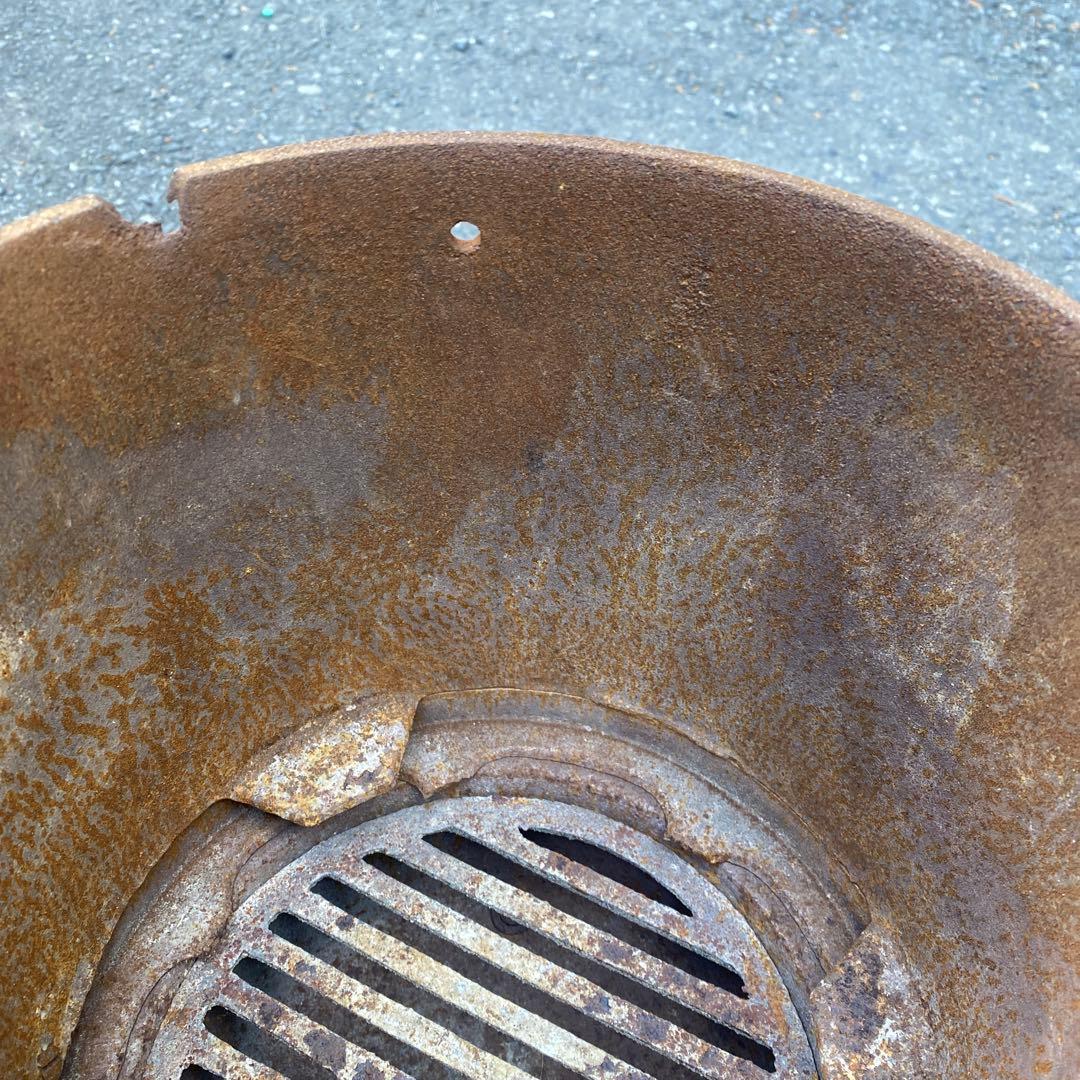 鋳鉄 薪ストーブ 七輪　暖房器具　高さ45cm