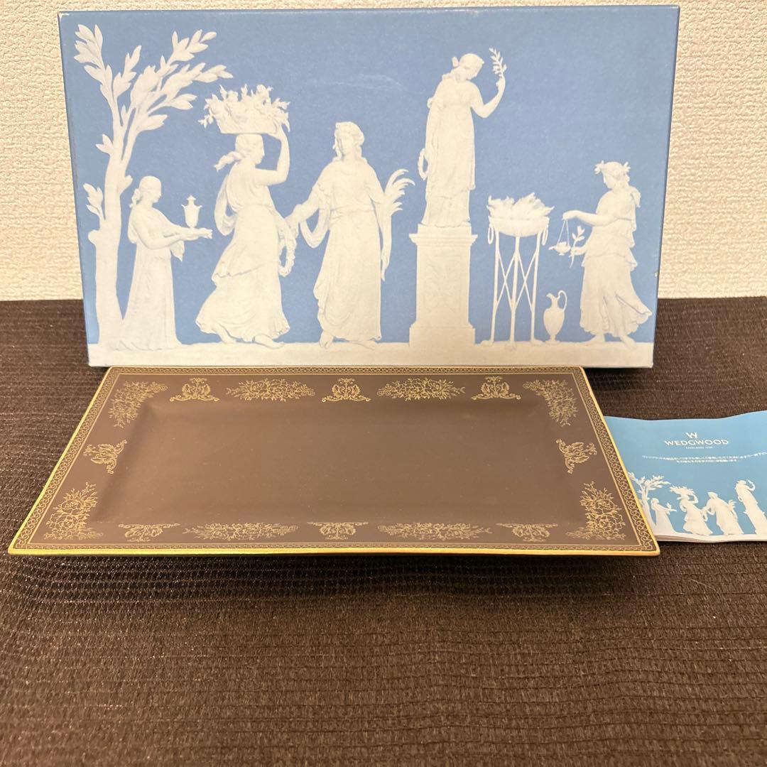 ウェッジウッド　ジャスパー　コロンビア　デザートプレート　サンドイッチプレート