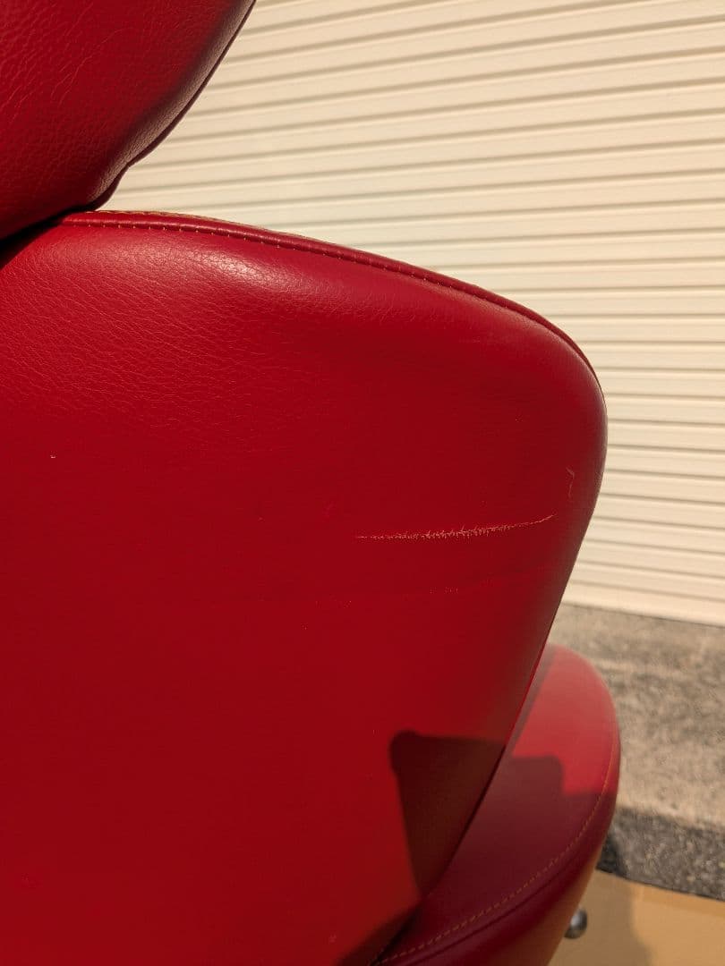 Cassina ドド シェーズロング チェア リクライニング 赤