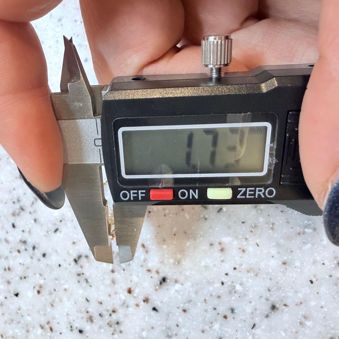 新品同様！ K18 D0.31ct 18cm ダイヤモンド クリップ テニス