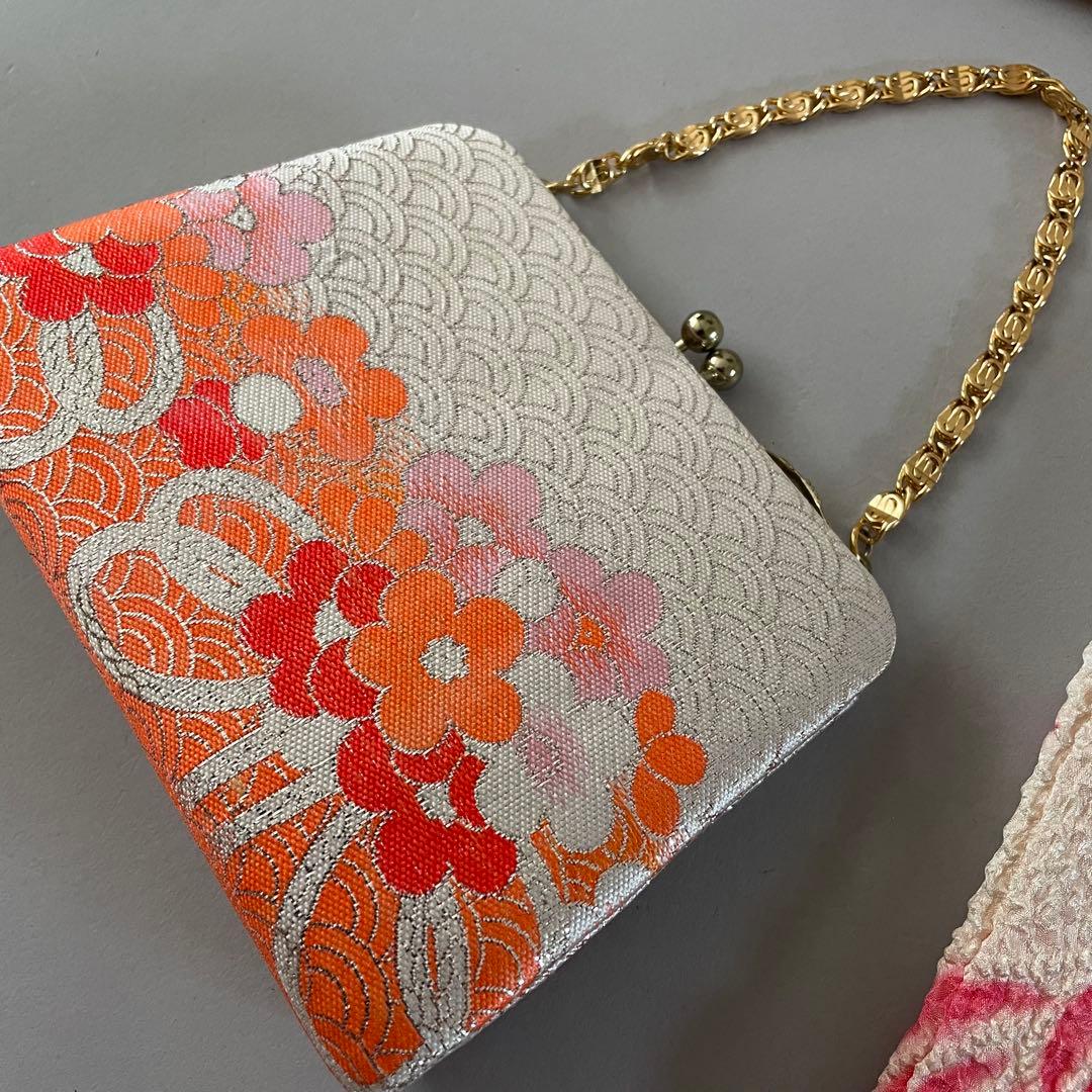 七五三　7歳　正絹　総絞りのお着物セット　大寸作り帯