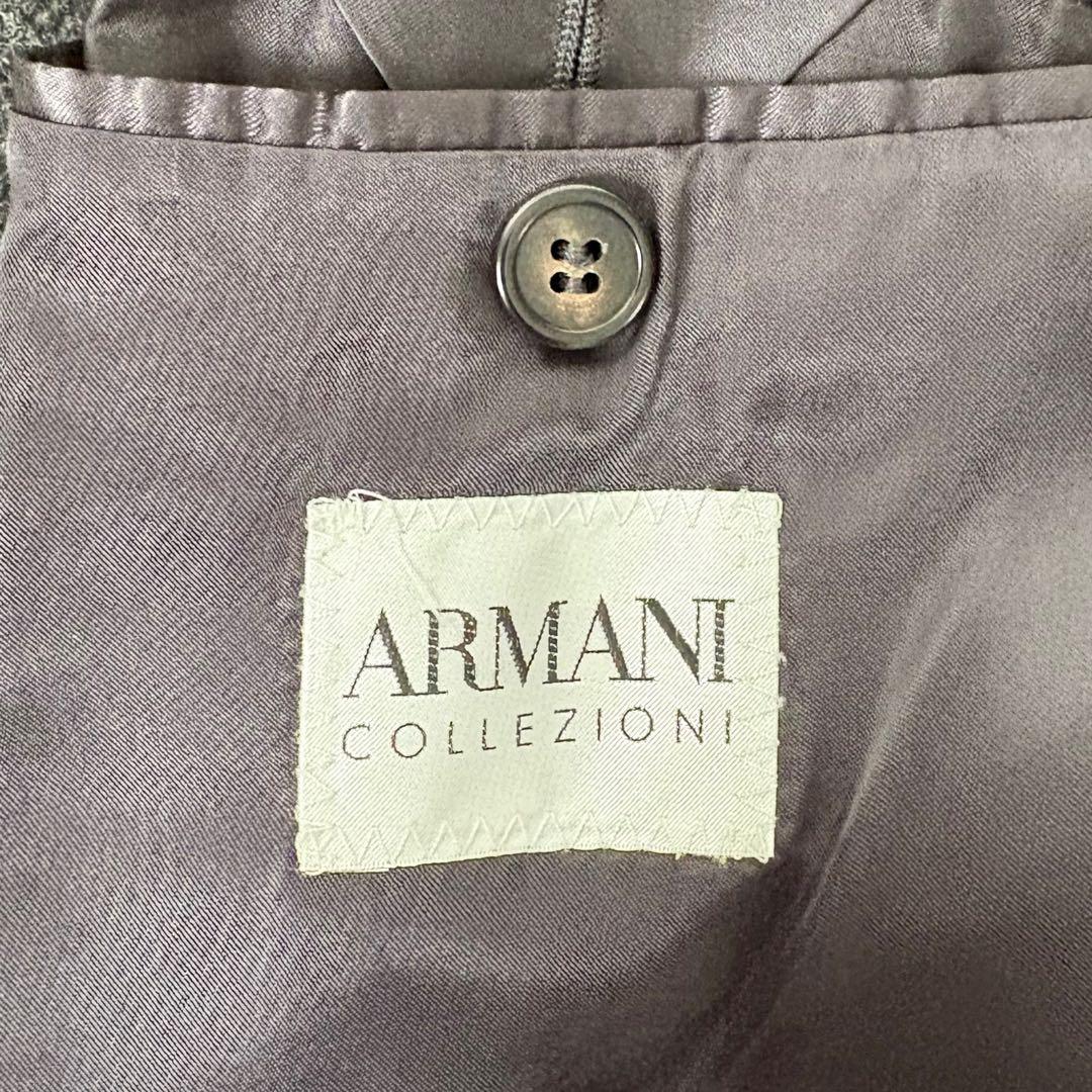 美品☆アルマーニ　コレツィオーニ　マオカラー　ロングコート　大きいサイズ　XXL