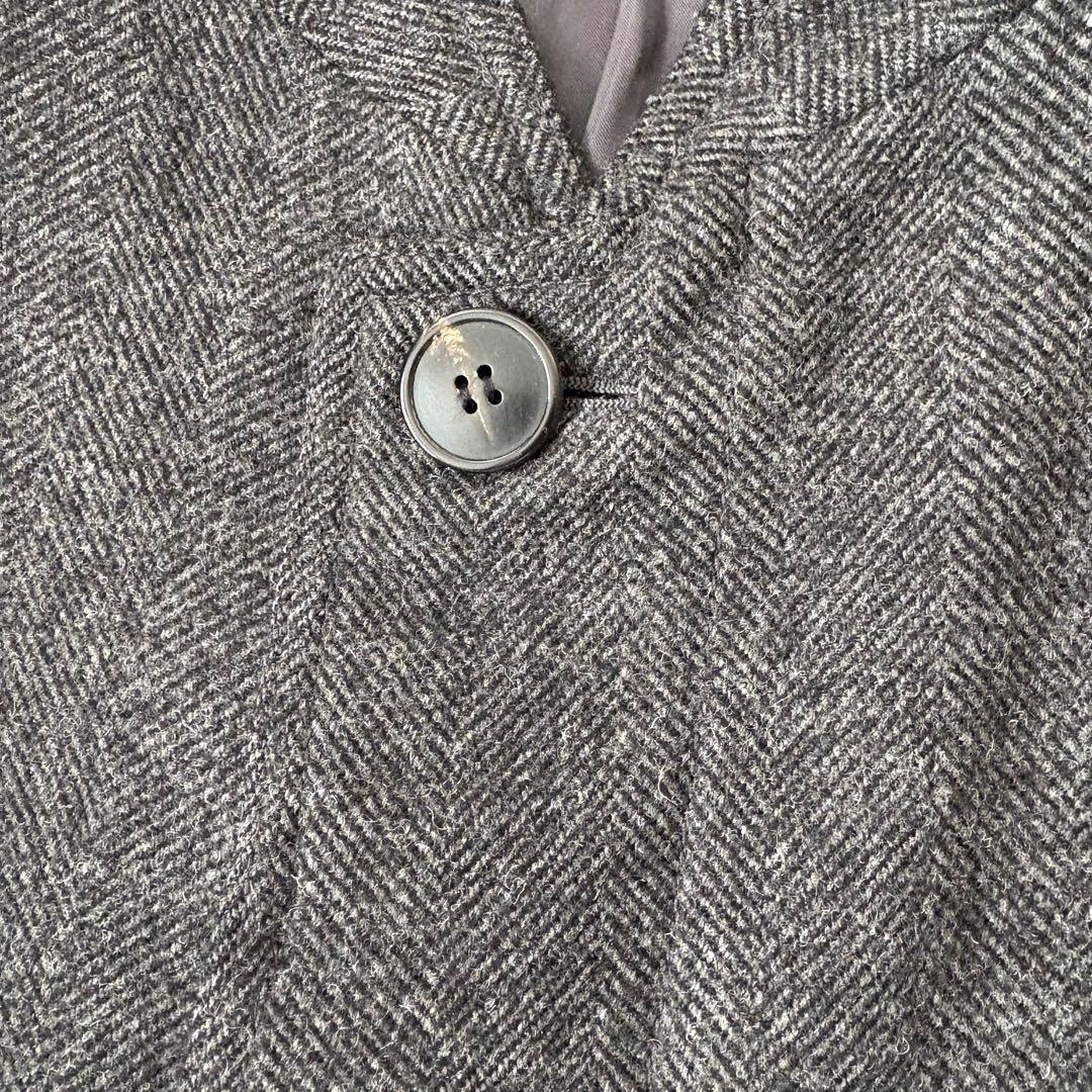 美品☆アルマーニ　コレツィオーニ　マオカラー　ロングコート　大きいサイズ　XXL