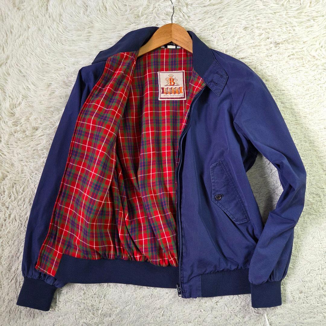 美品 バラクータ G9 スイングトップ ハリトンジャケット ネイビー サイズS