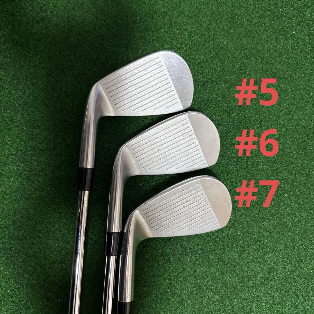 【5-P】ミステリー　720 フォージドアイアンセット　DG S200