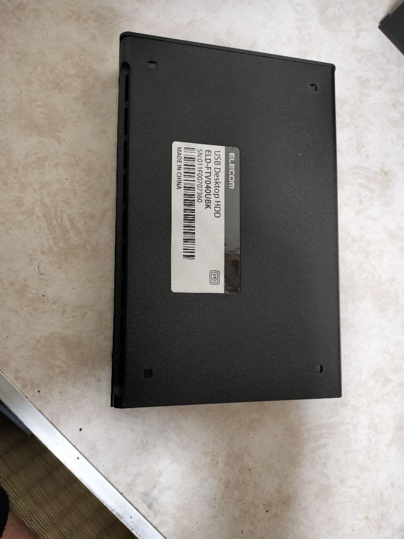 外付けハードディスク 3台セット USB接続