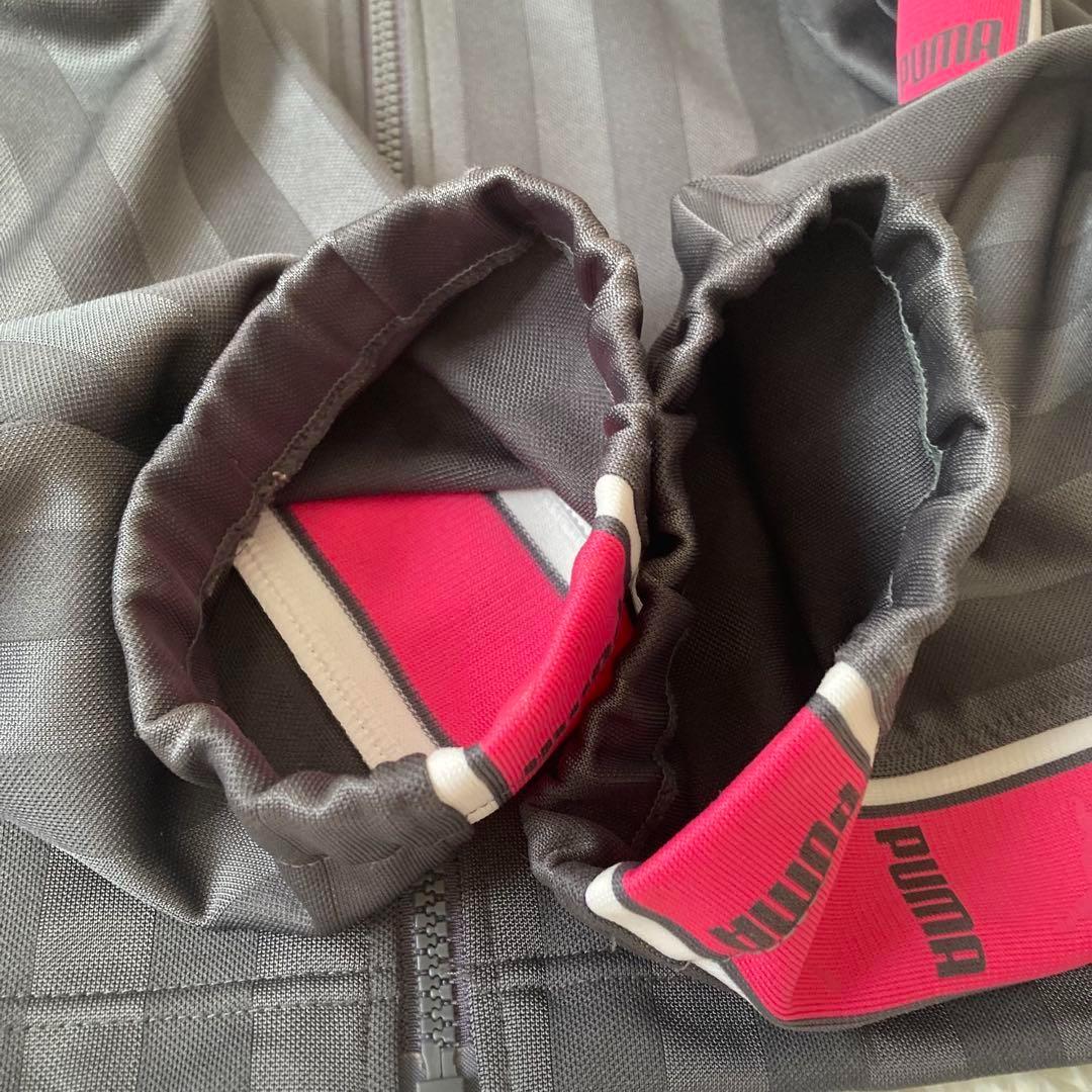 PUMA プージャ　ジャージ上下セット グレー　ピンク　 大きいサイズ