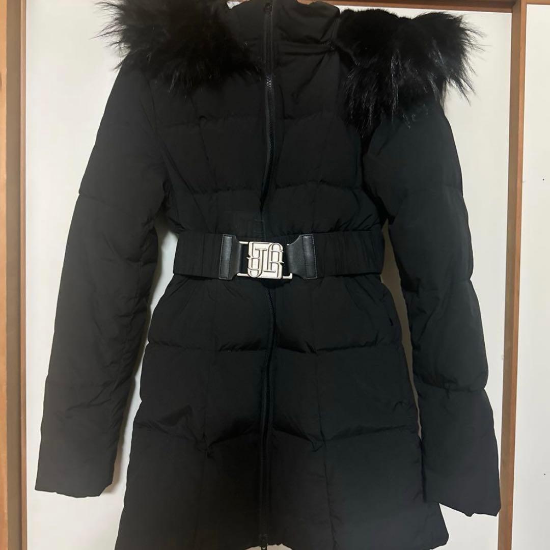 GYDA ロングダウンコート　ベルト付き