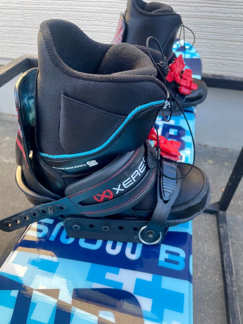 CSB スノーボード133cm ビンディング、ブーツ 24cm3点セット