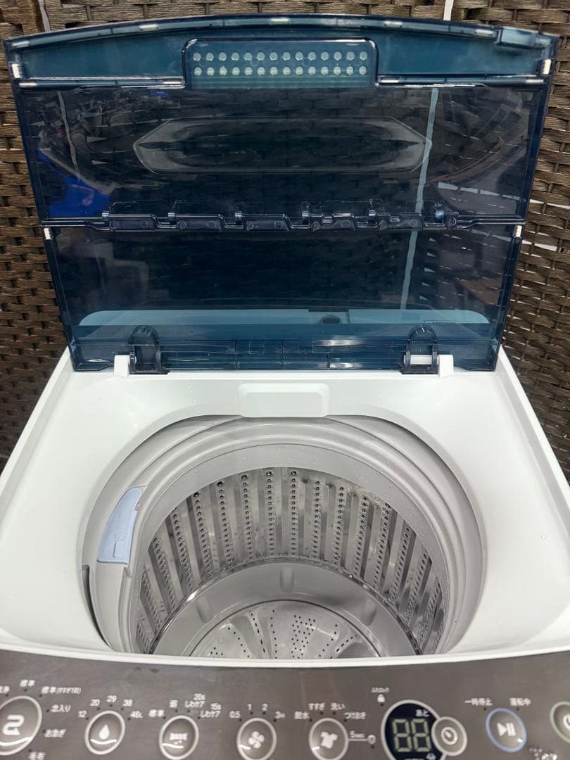 【分解洗浄消毒作業済】Haier 5.5Kg 全自動洗濯機　JW-C55A