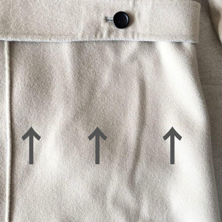 カシミア✨️10,5万 アドーア 2TONE ノーカラーリバーシブルリバーコート