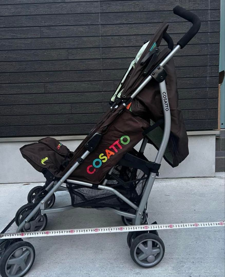 値下げしました❗️COSATTO二人乗りバギー　コンパクトベビーカー