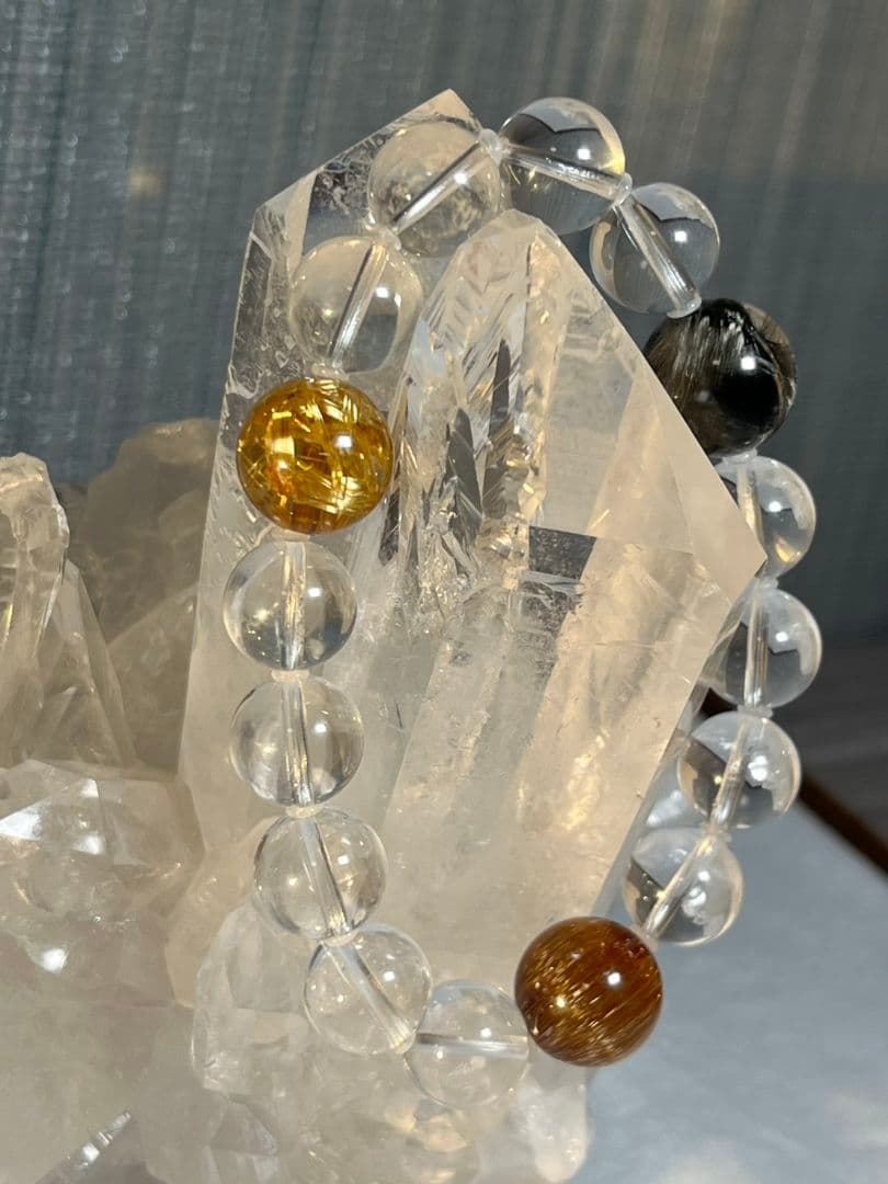 【プレミアグレード】ルチルx最高級ヒマラヤ水晶
