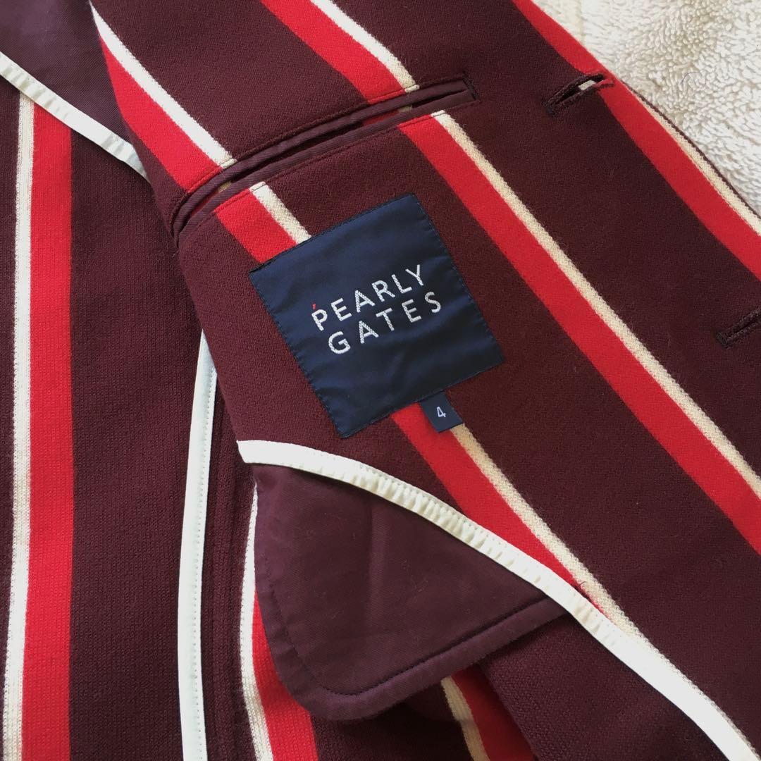 美品 PEARLY GATES パーリーゲイツ ウールジャケット