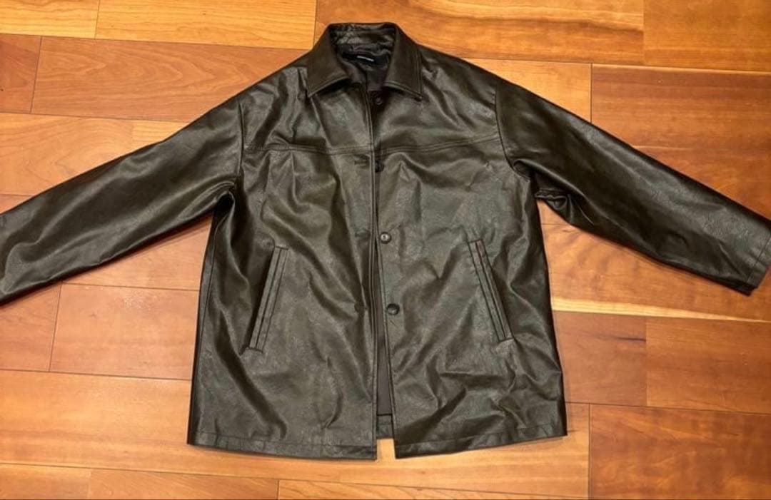 JOURNAL STANDARD フェイクレザーアウター ブラウン