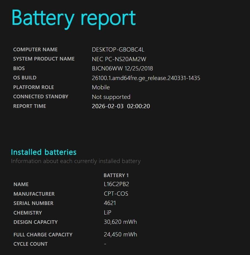 NECノートパソコン AMD A6/8GB/新品SSD/Windows11