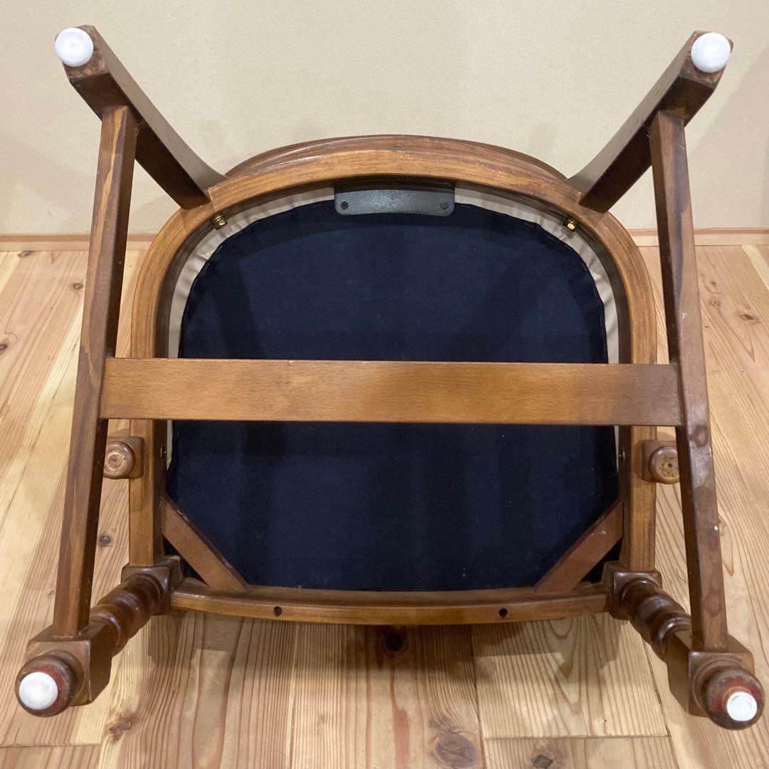 ② 【希少品】 オールド カリモク karimoku アームチェア　ラタン