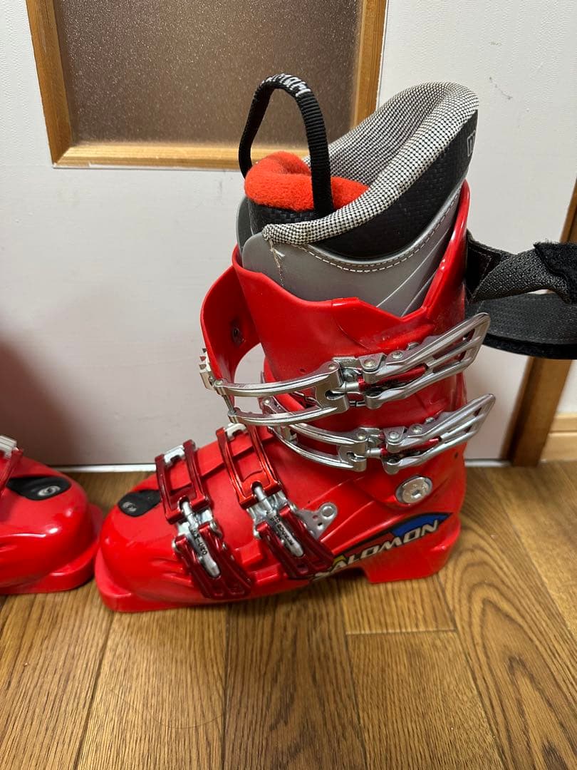 KAZAMA スキー板120cm,ブーツ26”22.5cm,ストック100cm