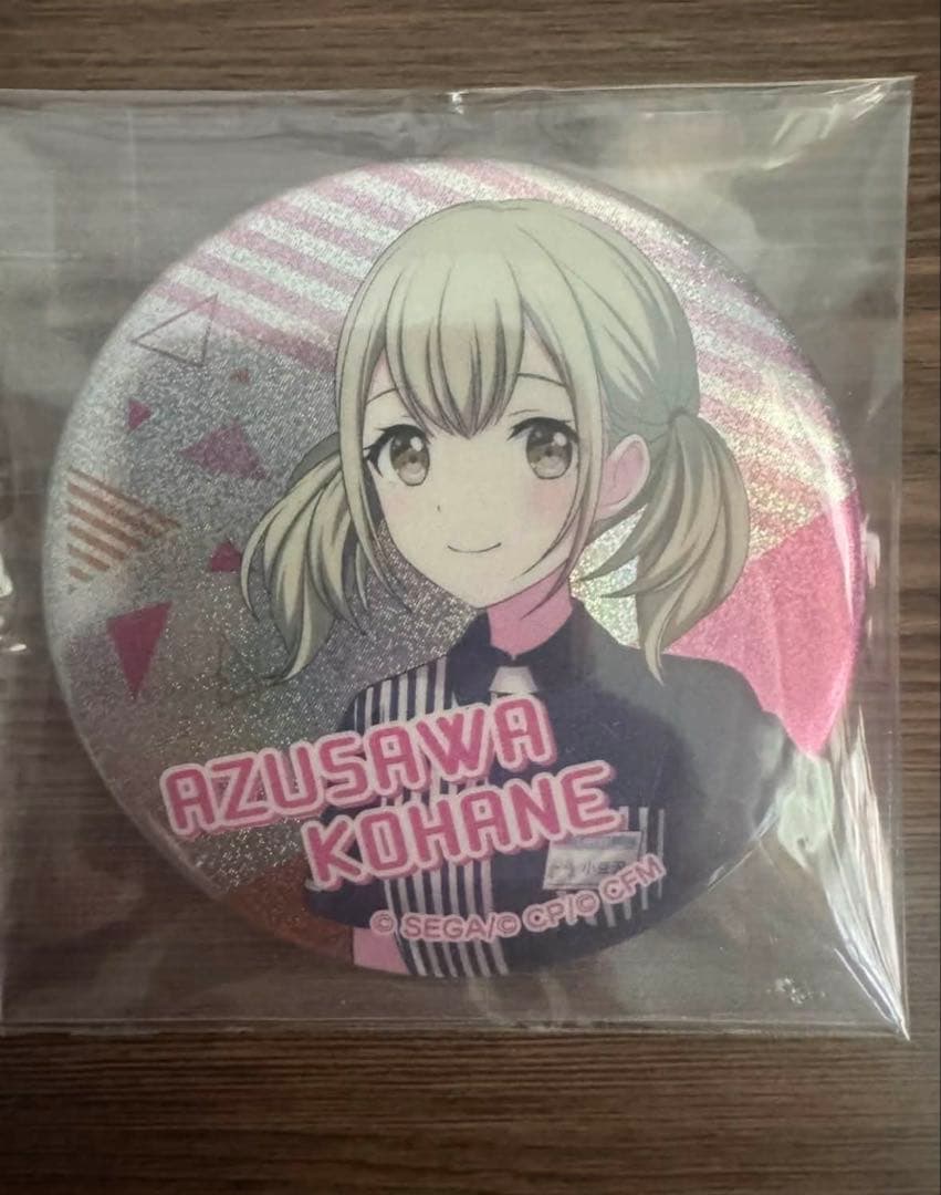 プロセカ 小豆沢こはね ローソンコラボ 当選 缶バッジ