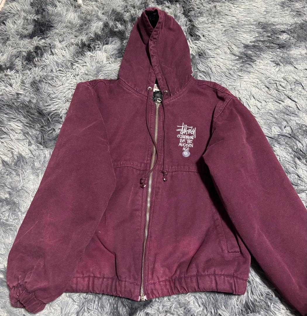 Stussy フード付き パーカー ブルゾン アウター