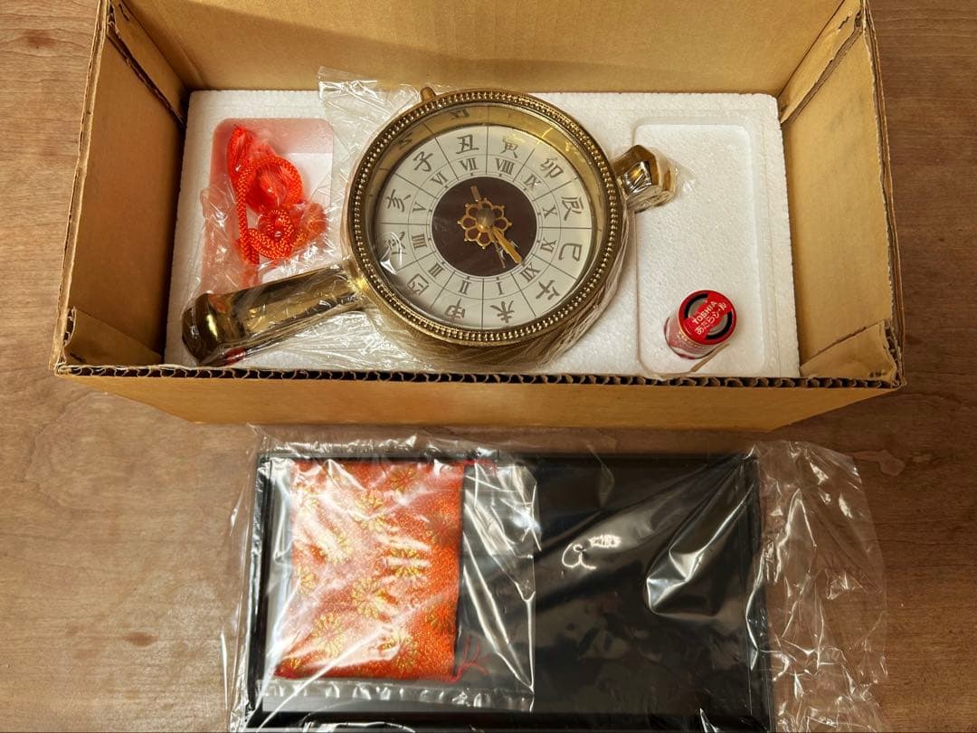 置時計　大宝鎚 だいこくさま　御神宝　昭和レトロ　アンティーク　十二支文字板