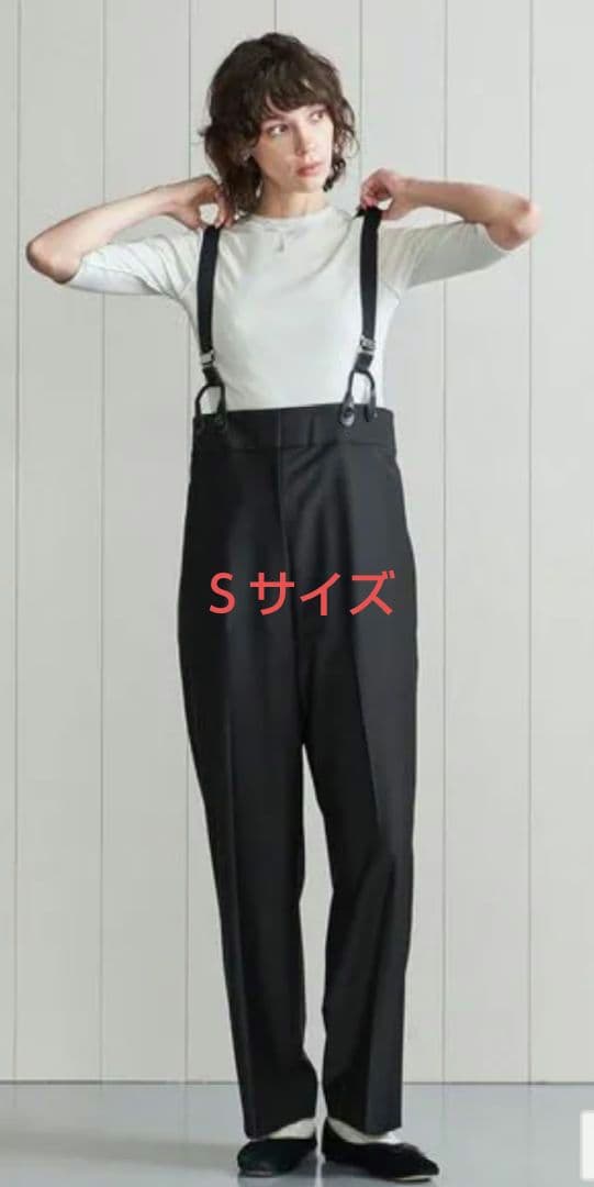 ＜Ｈ＞トロピカルハイウエストサスペンダーパンツ