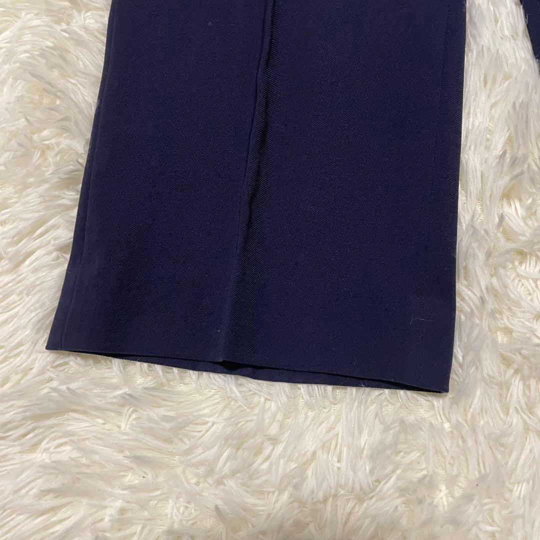 【美品】マックスマーラ　セットアップ　パンツ　スーツ　ネイビー　38