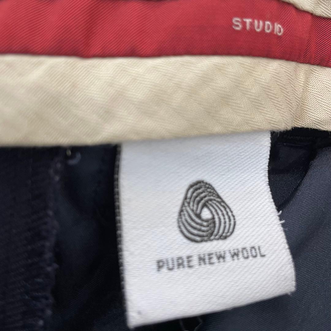 【美品】マックスマーラ　セットアップ　パンツ　スーツ　ネイビー　38