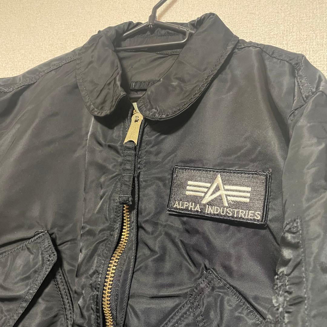90s USA製 ALPHA INDUSTRIES アルファ フライトジャケット