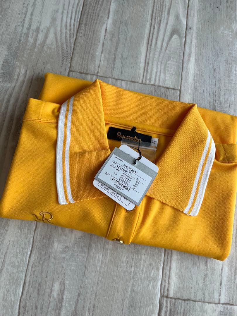レザレクション　新品未使用タグ付き　レディースLサイズトップス　イエロー