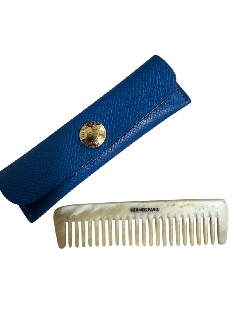 エルメス　HERMES くし　コーム　バッファローホーン