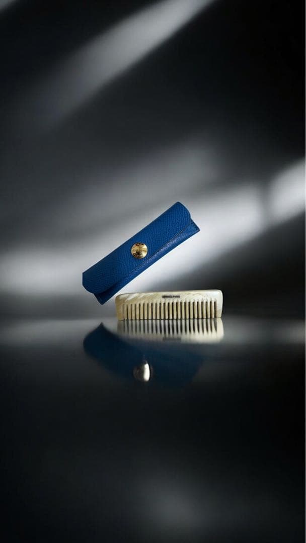 エルメス　HERMES くし　コーム　バッファローホーン