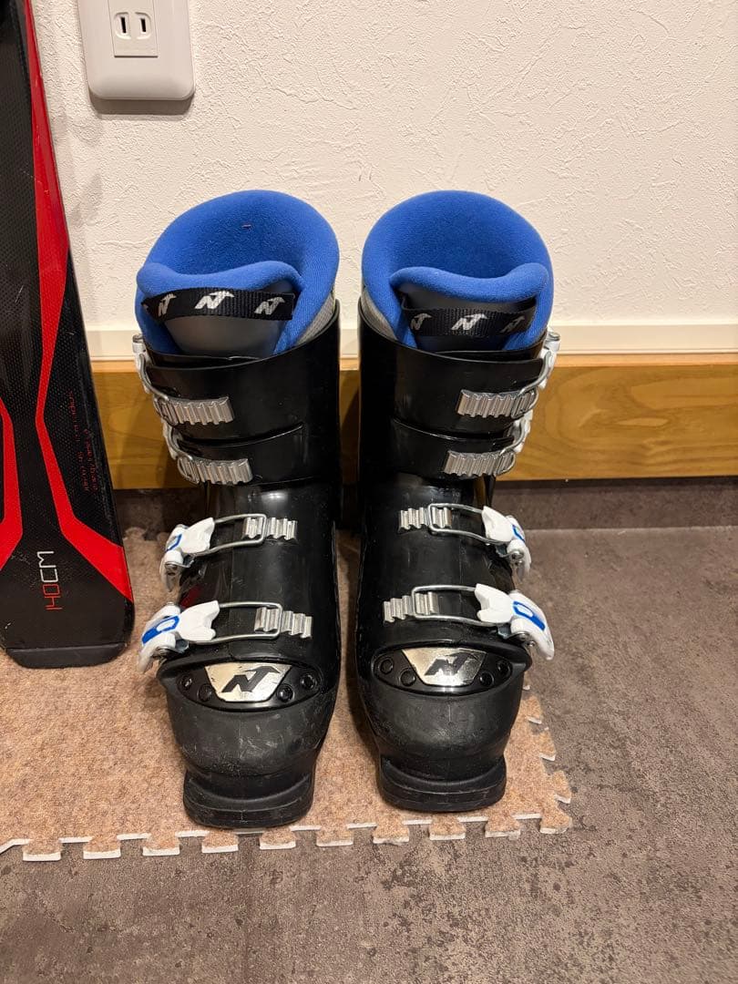 ★男の子用 4点セット メンテナンス.HOTWAX済★ salomon head