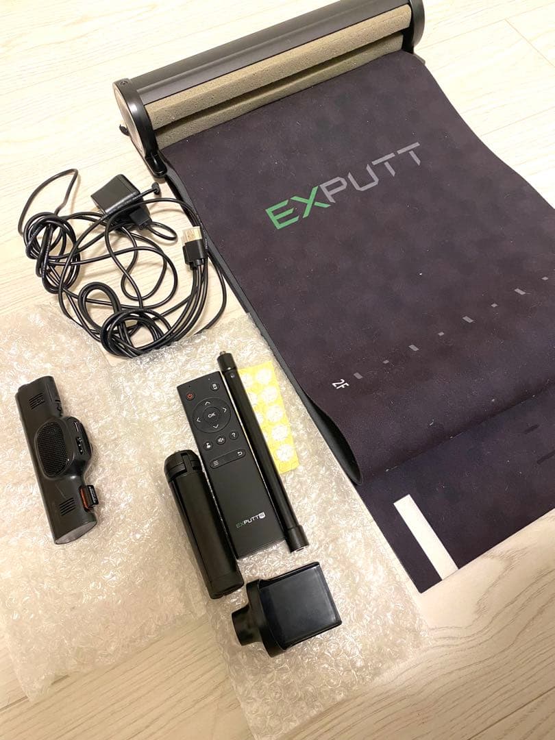 【週末値下げ】EXPUTT パッティングシミュレーター EX500 モニター付き