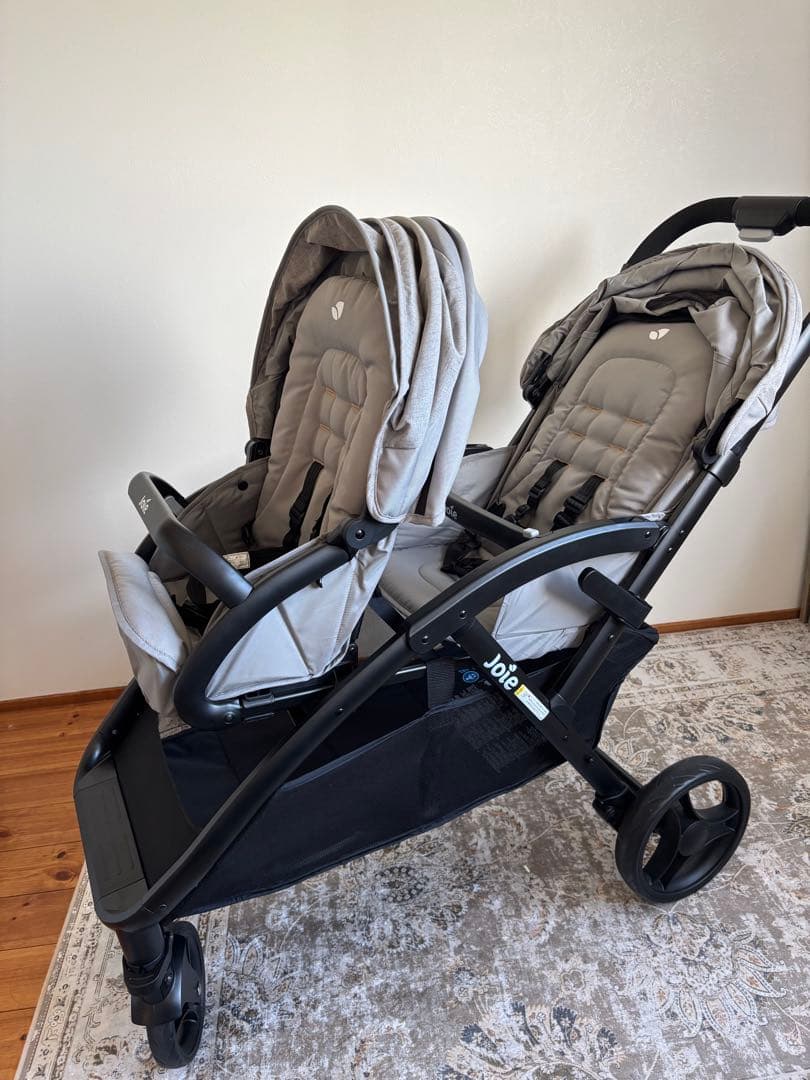 【美品】KATOJI Joie エヴァライトデュオ　二人乗りベビーカー