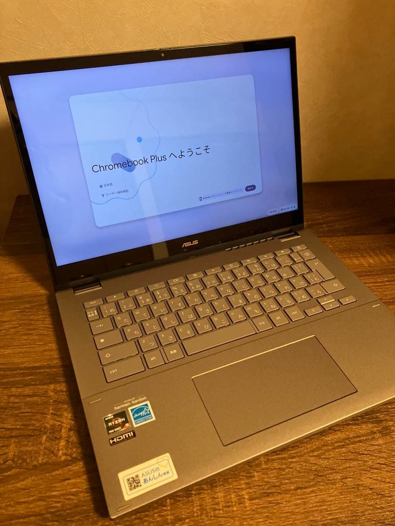 Chromebook本体 ASUS Chromebook Plus CM34 Flip