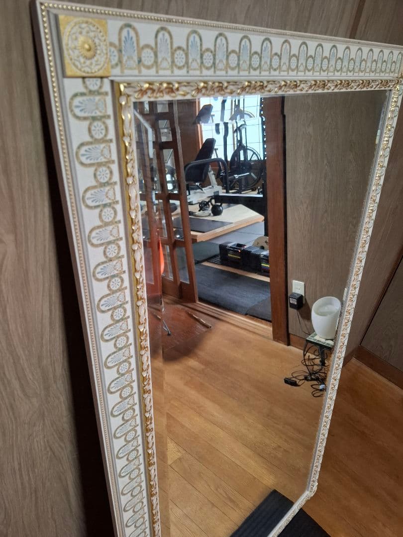 ロココ調大型ミラー