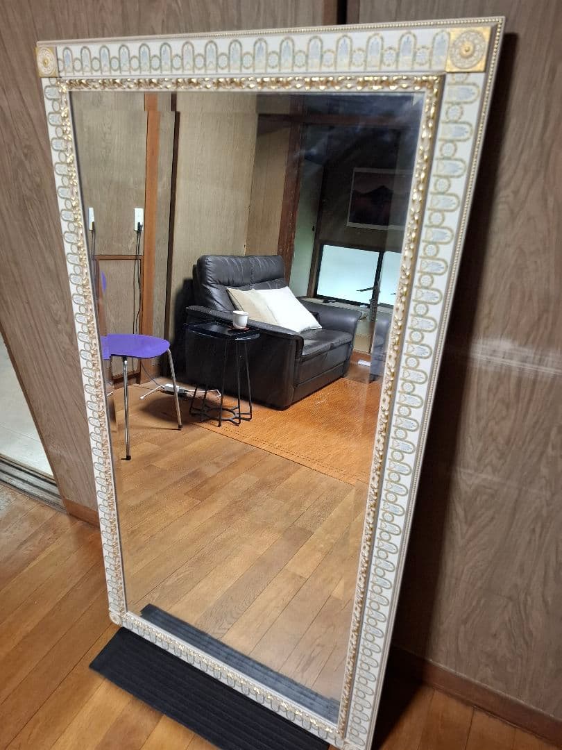 ロココ調大型ミラー